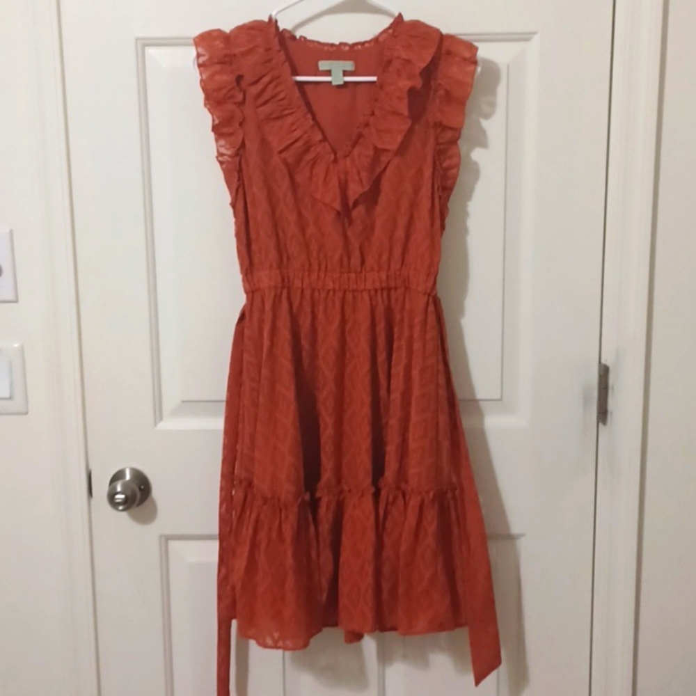 Rye Grass xs burnt sienna color new without tags